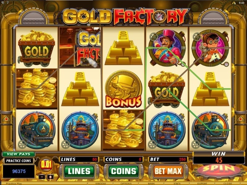 Spin Palace slot game