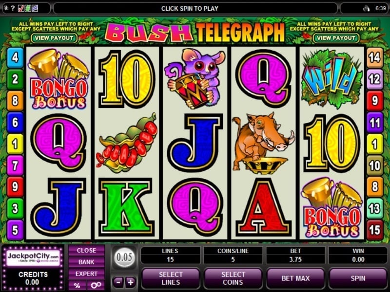 Jackpot City slot game