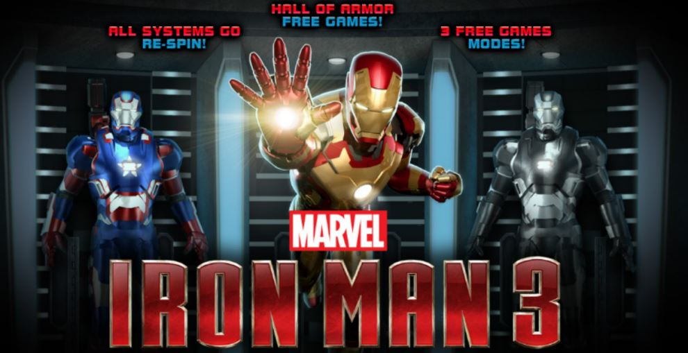 Iron Man 3 splash screen