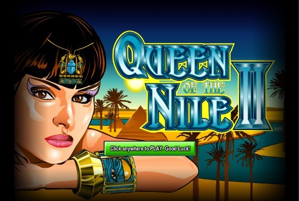 QUEEN OF THE NILE 2 splash screen