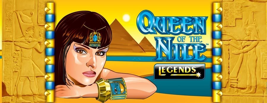 QUEEN OF THE NILE splash screen