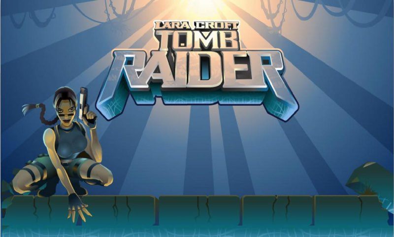 TOMB RAIDER splash screen